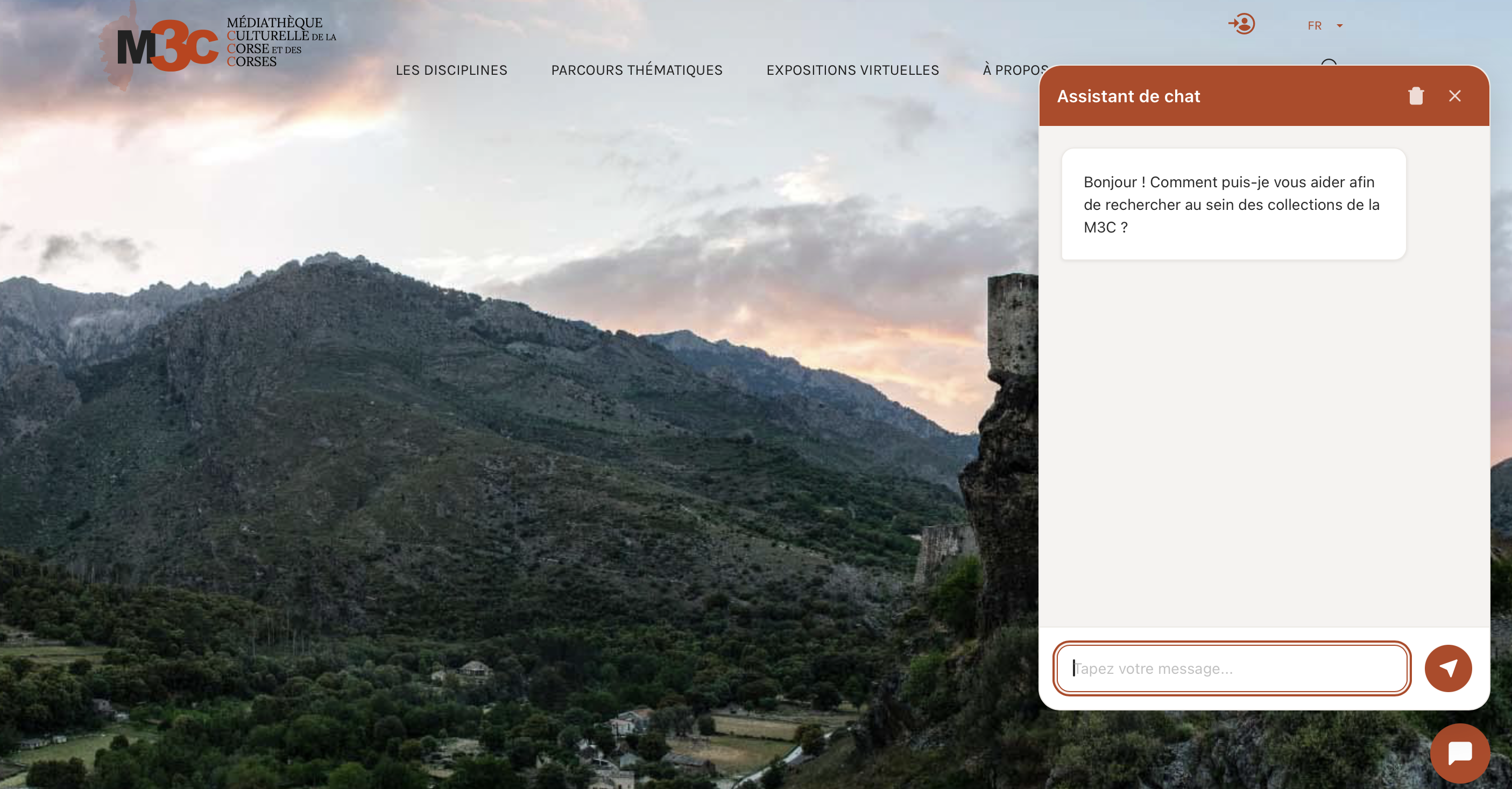 Interface de recherche sémantique Limonad IA